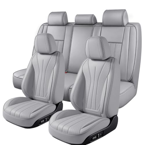 Image of Car Seat Covers Full Set for Toyota RAV4 Hybrid 2016-2026, Gray