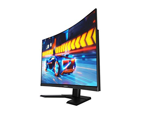 Image of GIGABYTE G32Qc 32 inch 165Hz 1440P Curved Gaming LED Monitor, 2560 X 1440 Va 1500R Display, 1Ms (Mprt) Response Time, 94% Dci-P3, Vesa Display Hdr400, Freesync Premium Pro, Blue