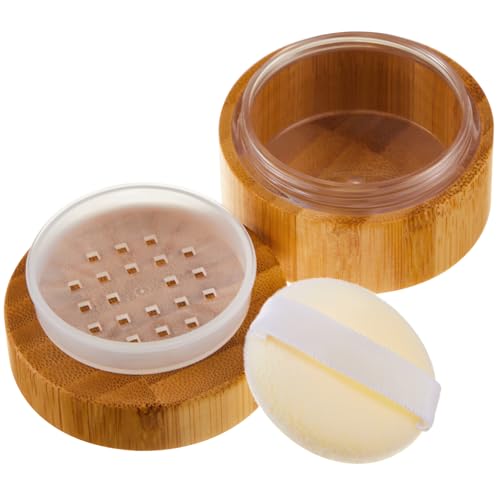 Frienda 10ml �|�����[�X�p�E�_�[ �p�t�Ɨe�� ��̃_�X�e�B���O�p�E�_�[�W���[ �{�f�B�t�F�C�X���C�N �g���x���{�b�N�X �R���p�N�g�P�[�X�z���_�[ �ӂ邢�ӂ��ƃp�t�t��