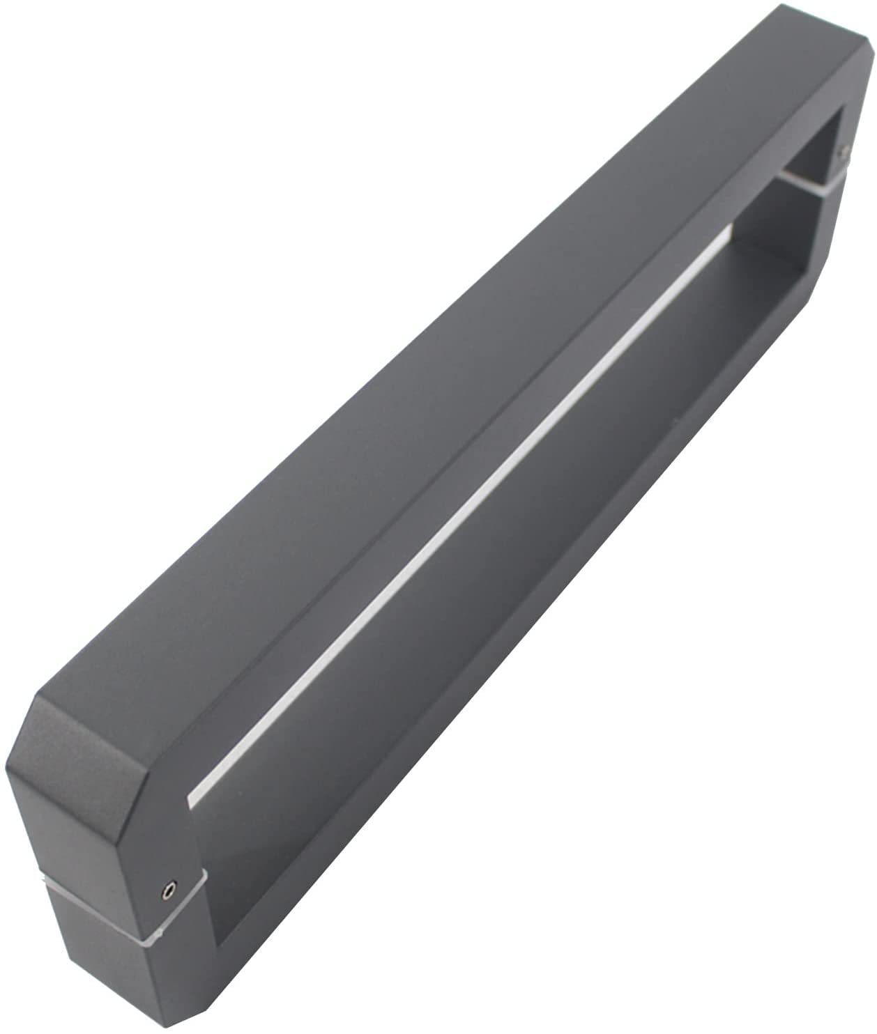 Manilla para Puerta Delantera, Apta para Puertas de Madera, Vidrio o Metal. Juego de manillas de Alta Resistencia. Tirador de Doble Cara para Puerta corredera Tipo Granero o Garaje