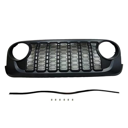 Remplacer calandre Jeep Wrangler JK abîmée par grille avant J400 ABS résistant