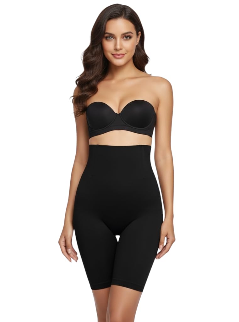 mistrend Women's Hi-Waist Tummy Control Shapewear Girdle Waist Butt Lifter Panty Plus Size Body Shaper Corset.-picture-13