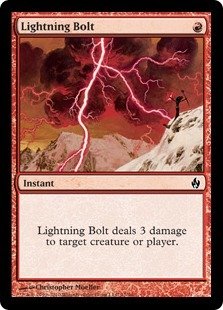 マジック：ザ・ギャザリング Premium Deck Series: Fire & Lightning Magic: the Gathering - Lightning Bolt - Premium Deck Series Fire