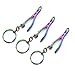 Set of 3 Pcs Dental Extracting Forceps Key Chain Promo Gift Item for Your Friends Or Family Multi Titanium Rainbow Color by G.S Online Store
