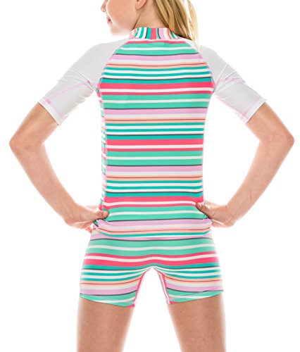 Image of ToBeInStyle Toddler to Big Girls Swimsuit Assorted Variety Rashguard Sets Summer Swimsuits