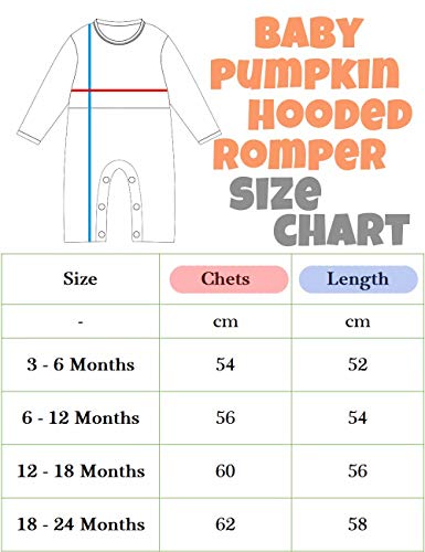 Mombebe Cosland Pompoenkostuum voor jongensbaby‘s, babypakje voor Halloween - Image 4