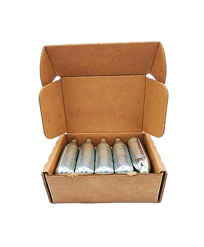 Image of Byrna 8 Gram CO2 + Oiler Cartridges | 10 Count Pack | for Byrna SD /CL /HD /EP - (9 CO2 + 1 Oiler Cylinders)