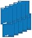 OFFICE PRODUCTS Notizblock A5 Kariert / 10er Packung - 10 Stück / 100 Blatt / 200 Seiten/Briefblock Notiz-Block Papierblock/für Schule und Büro/Oben Geklebt