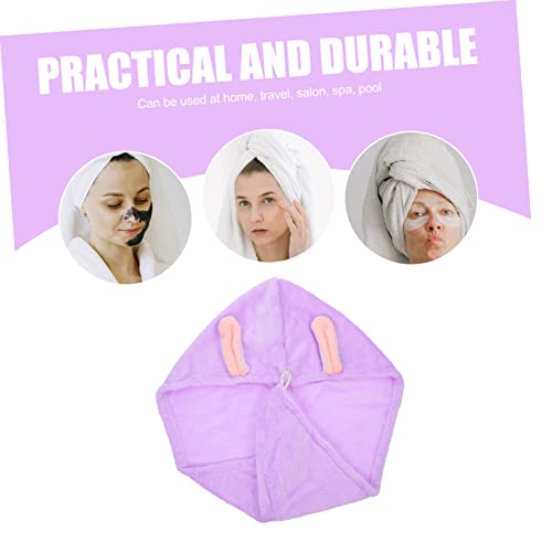 FRCOLOR 12 Peças Chapéu De Lã Coral Para Cabelo Seco Turbante Para Cabelo Seco Turbante Para Cabelo