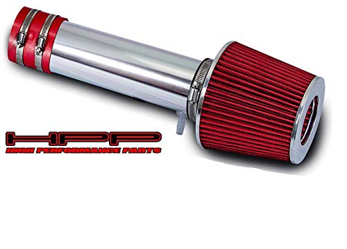 High performance parts Short Ram Air Intake Kit & Red Filter Combo Compatible for 04 05 06 Acura MDX / 05 06 Honda Odyssey / 06 07 08 Pilot 3.5l V6 Engine