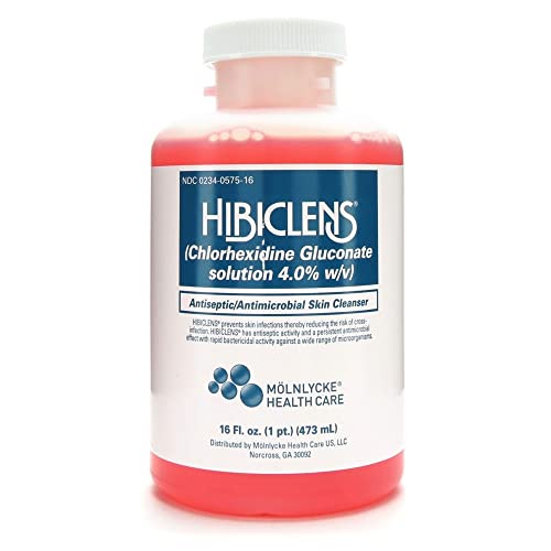 hibiclens antisepticantimicrobial skin cleanser 16 oz liquid nonsterile pump bottle 1 each 57516