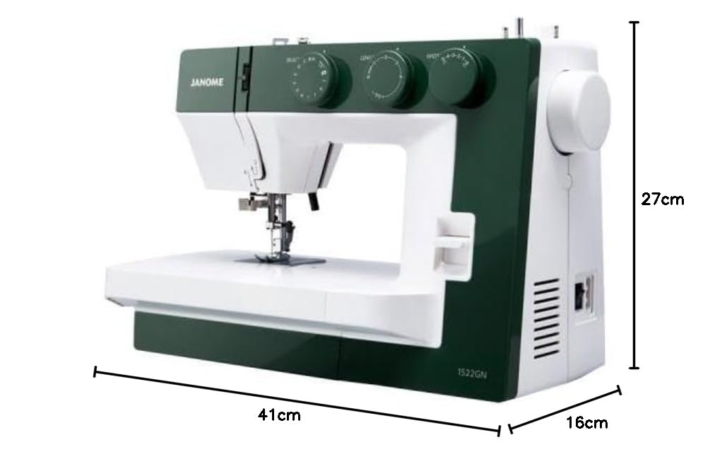 JANOME MASZYNA DO SZYCIA 1522 GN ZIELONA