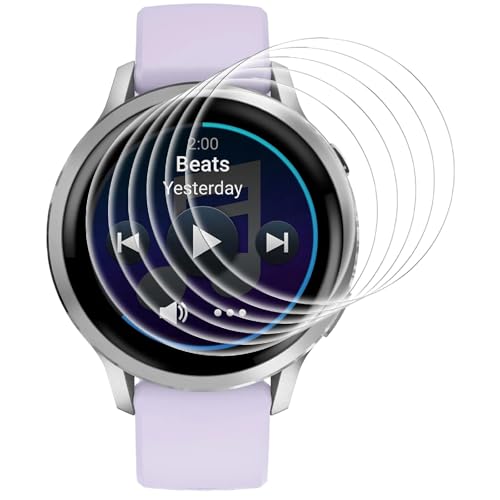 GIOPUEY Protection Écran pour Garmin Venu 4 41mm, [6 Packs] Ultra-Mince et Doux TPU écran Protecteur [Anti-Rayures] [Anti-Bulle] Ultra-Mince Film - Transparent