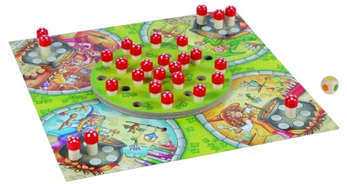 Beleduc - Jeu de Société Enfants La Cuisine des Sorcières - Jeu de Plateau Mémoire & Observation Dès 4 Ans - Jeux de Société 2 à 4 Joueurs - Motricité Fine,...