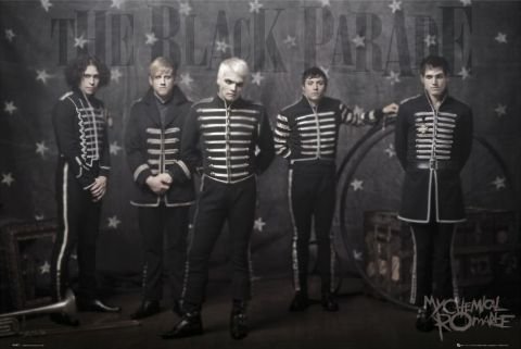 Image of Générique My Chemical Romance Black Parade Poster 61 x 91.5 cm