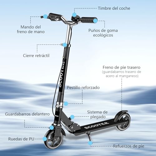 Patinetas Patines Y Scooters, Toy patín del diablo scooter Marca AWCBBT (3)