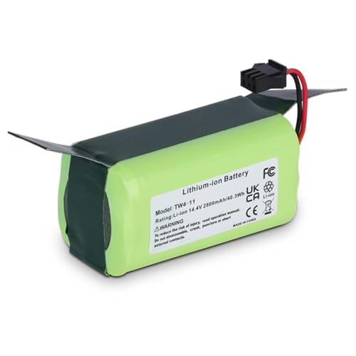 KUNLUN 14.4V 2800mAh Akku für Eufy RoboVac G10 G20 G30 G35 G40 Hybrid, für RoboVac 11 11S 11S MAX 12 15C 15C Max 25C Max 30 30C 30 Max 35C, für Ecovacs Deebot N79 N79S DN622, für Tesvor X500 Akku