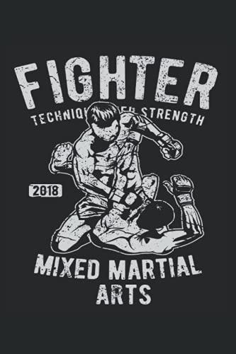 Combattente di arti marziali miste: Quaderno regalo Bjj |Diario di Jiu Jitsu |Diario degli amanti del Muay Thay