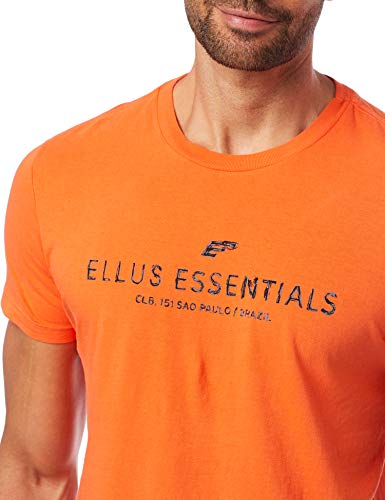 Camiseta T-Shirt, Ellus, Masculino, Abobora, GG