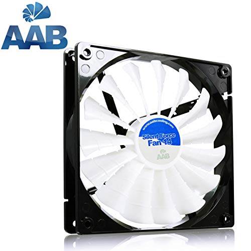 AABCOOLING Silent Force Fan 14, Silent and Efficient 140mm Fan with 4 Anti-vibration Pads, 140mm Case Fan, CPU Cooling Fan - Image 3