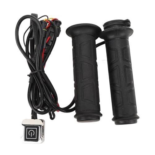 Poignées chauffantes de moto 12V guidon 22 mm avec température réglable