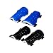 OutMall Youth Child Soccer Shin Pad, 2 Pair Perforated Breathable Soccer Shin Guards Board Perfect Fit for 6-12 Years Old Kids, Teenagers, Boys, Girls Football Games Leg Calf Protective Gear