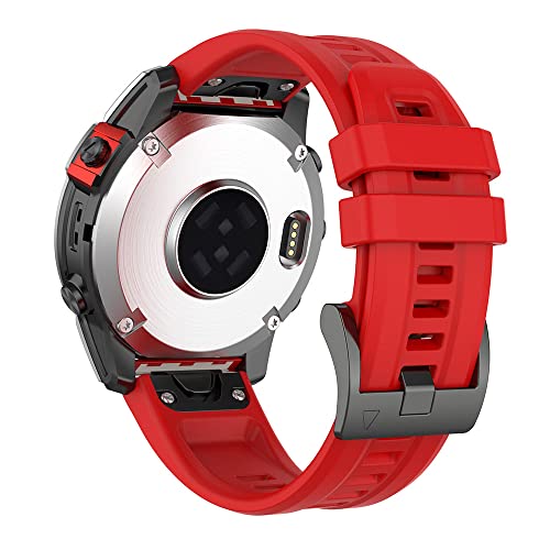 Bracelet Garmin Fenix 7X en silicone Agate pour le sport et le quotidien