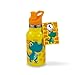 Blue Bananas Kids, Dino Flasche, doppelwandig, glänzend, Edelstahl, 350 ml