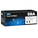 CF258A 58A Toner Cartridges Black (2-Pack) for HP 58A 58X CF258X, Laser Jet M404dn M428fdw Toner Cartridges, CF258 for Laser Jet Enterprise M404dn M404dw M404n M428dw M428fdn MFP M304 M406dn M430f