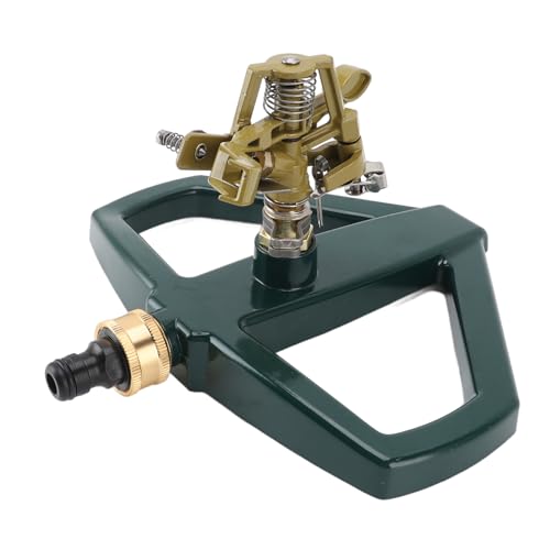 Irrigatore da Giardino Regolabile per da Rotante Automatico da 360 Gradi per Prato da YELLOW