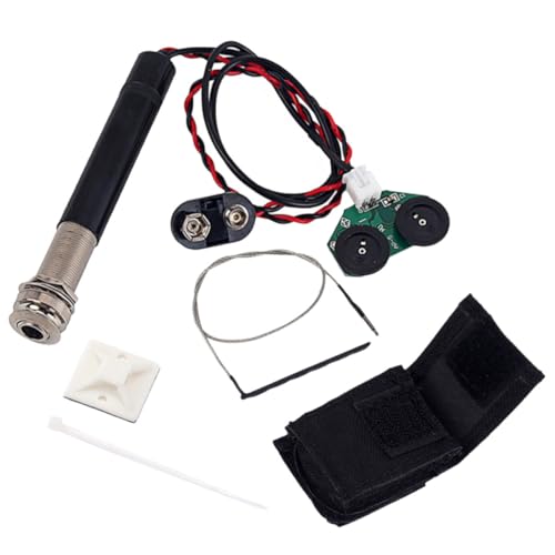 Micro guitare acoustique avec préampli piézo Toddmomy Gmb634 pour guitare folk et sèche