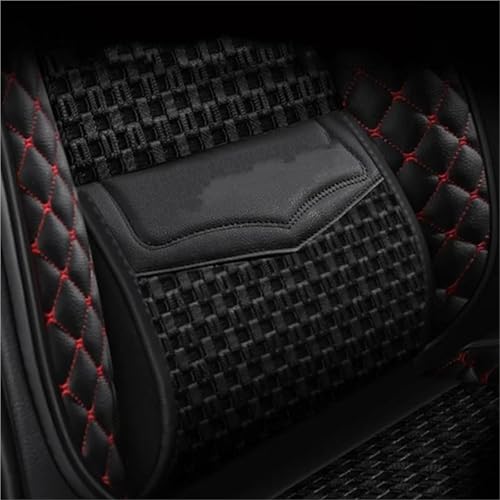 Housses de siège auto universelles rouges pour Ford Kuga et Focus