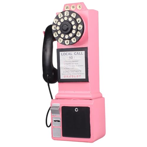Téléphone vintage rétro pour décoration murale de bar et café