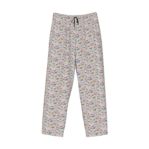 Pantalon de pyjama pour homme léger Hound Dog bas de nuit décontracté