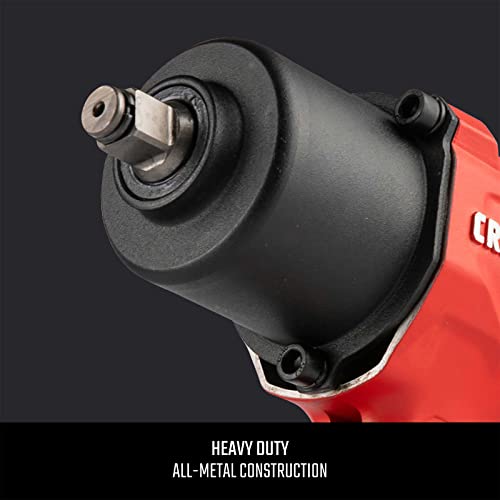 Craftsman CMXPTSG1004NB ½-in 400 ft-lbs Air Impact Wrench, Red and Black - Image 4