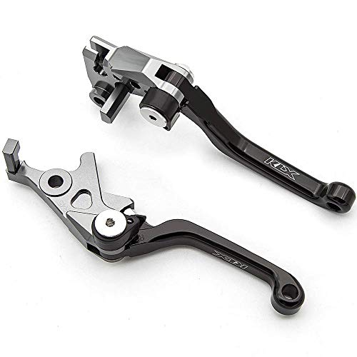 Levier embrayage frein Kawasaki KLX250 D-TRACKER 1998-2007, commande moto alu - 2