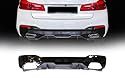 MpTuned G30 G31 M-Tech Diffusor Carbon Optik Für 530i 530d 540d 540i Modelle BMW 5er 2019 2020 2021 2022 2023