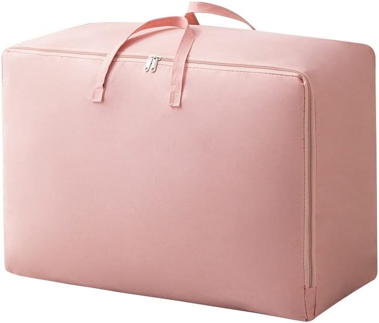 JSEIAJB Large Capacity Clothes Storage Bag Waterproof Cabinet Wardrobe Organizer Quilt Pillow Blanket Organizer(S code)