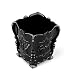TOOGOO(R) Makeup Storage Box Case Brush Pen Holder Organizer Decorative Black
