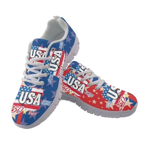 Image of GIFTPUZZ Mens Lace Up Athletic Trainers Running Sneakers Wedge Breathable Gym Lightweight Sports Tennis Shoes