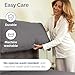 King Size 4 Piece Sheet Set - Comfy Breathable & Cooling Bed Sheets Set - Hotel Luxury Bedding for Women, Men, Kids, Teens, Boys & Girls - Deep Pockets, Ultra-Soft, Wrinkle Free - Oeko-Tex - Dark Grey