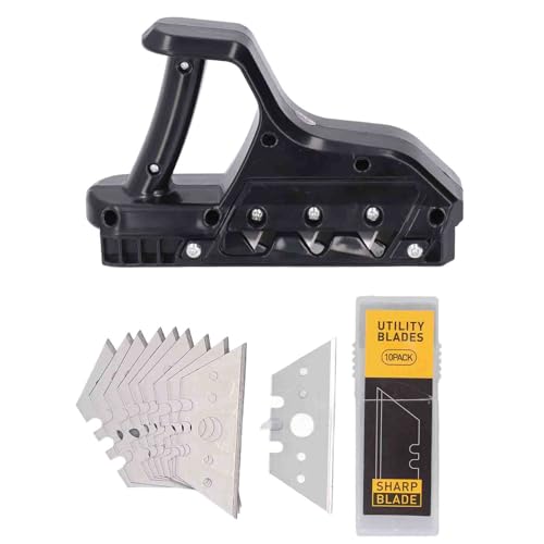 Plasterboard Edger Fast Cutter 60 Degree Bevel Angle Gypsum Board Corkboard Plastic Board Chamferer Hand Planer Woodworking Chamfering Tool for Handymen