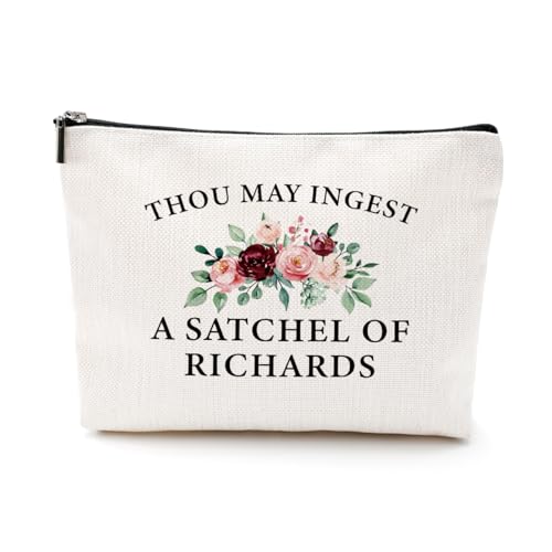 Funny Gifts Makeup Bag Humor Sarcastic Cosmetic Bag for Women Friend Coworker Bestie Sister Girl Teen Social Worker Leader Mom Teacher Therapist Saying Joke Graduation Birthday Christmas - Main Image