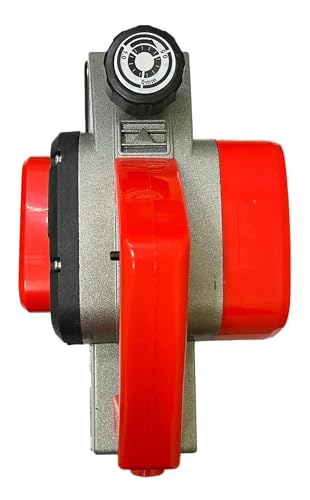 Image of Inditrust Dumdaar Electric Wood Planer 82mm 750W (Red) | Corded Professional Wood Planing Machine with Accessories | Heavy Duty Hand Planer for Carpentry, Furniture & DIY Work