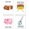 8pcs Speech Therapy Russian Books - Learn Russian Alphabet Learning Flash Cards - First Words Flash Cards in Russian Language 12+
