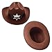 Spooktacular Creations Halloween Cowboy Hat Costume for Boys, Kids White Brown Western Costume, Deluxe Cowboy Outfit Set for Toddler Halloween RolePlay Themed Party (Small, 5-7 yrs)
