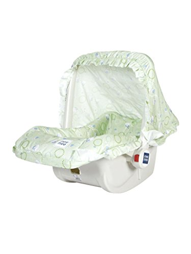 Image of Mee Mee 5 in 1 Baby Cozy Carry Cot Cum Rocker Car Seat (Green)