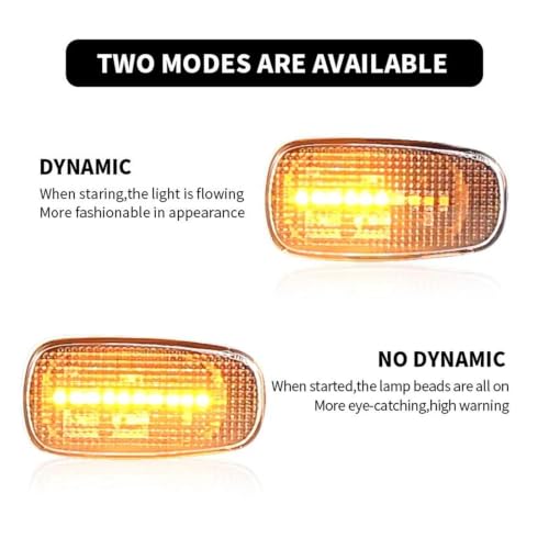 Intermitente retrovisor Toyota Altezza y luces LED señal giro lateral coche 4