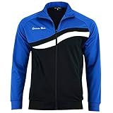 German Wear Striker Herren Trainingsjacke Sportjacke Joggingjacke, 54/XL, Blau