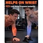 Push Up Bars, Non Slip Push Up Handles with Foam Grip for Home Gym - Image 4